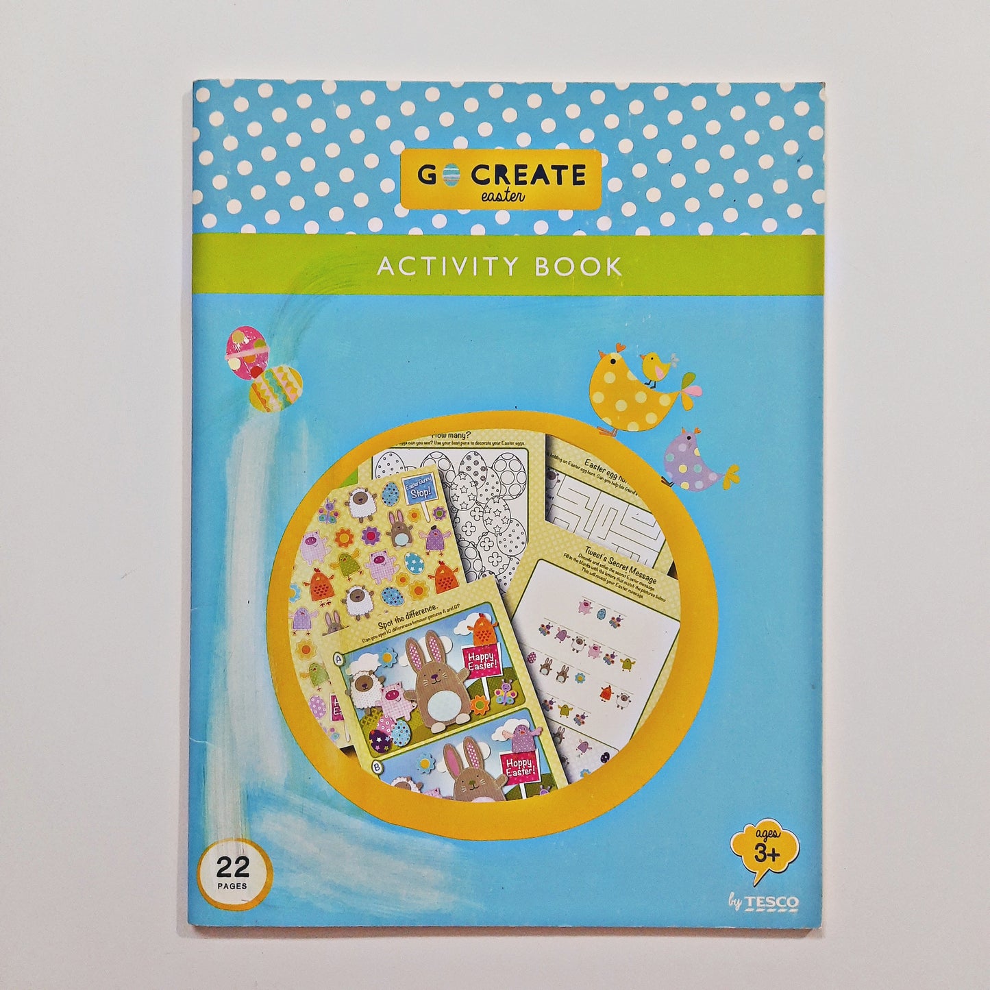 Activity Book with Stickers, Press outs