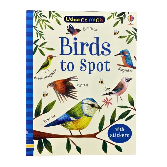 Usborne minis - Birds to Spot with Stickers