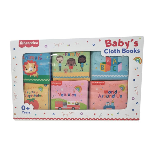 Baby's Cloth Book set of 6