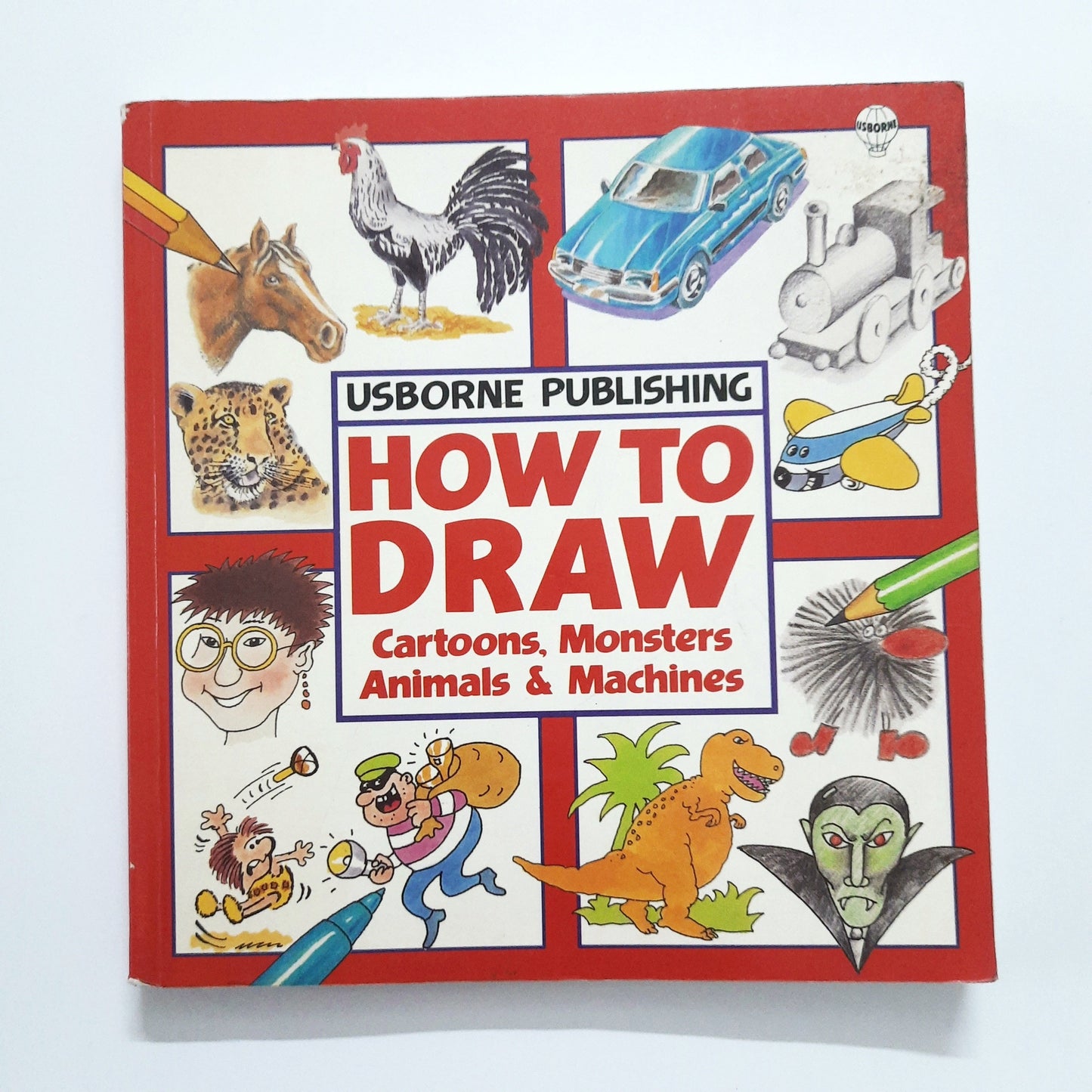 Usborne - How to draw cartoons, monsters animals and machines