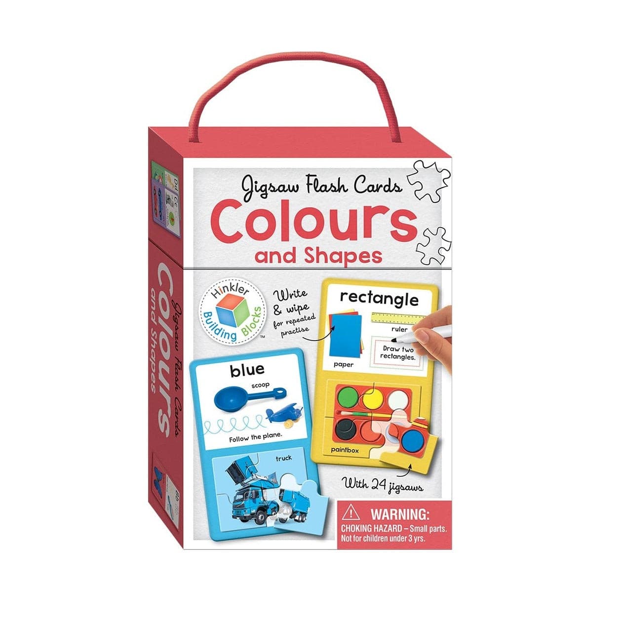Jigsaw Flash Cards: Colours and Shapes.