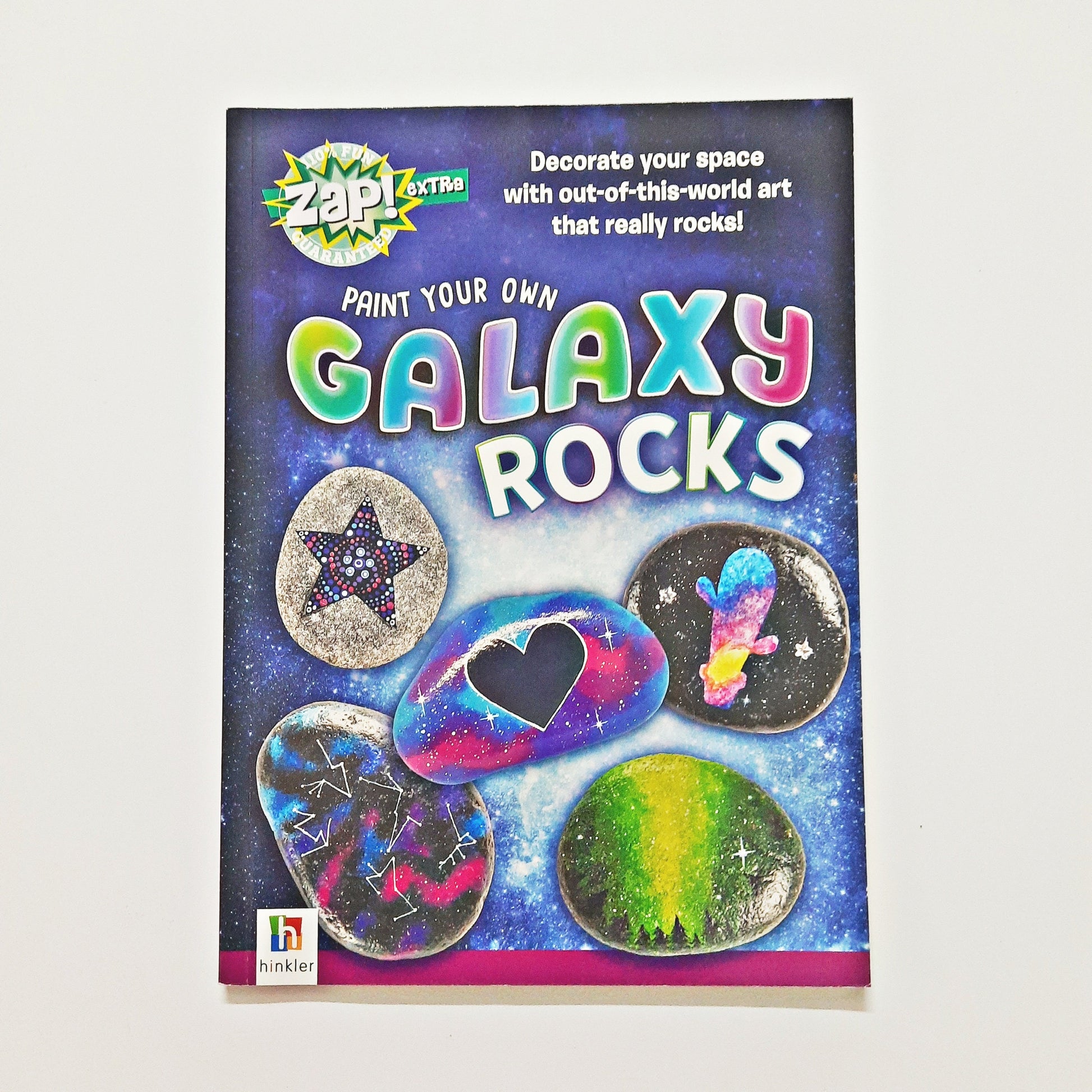 Paint your own Galaxy Rocks