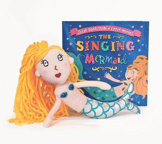 The Singing Mermaid Book and Toy Paperback.